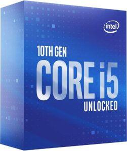 Intel Core i5-10600K Desktop Processor 6 Cores up to 4.8 GHz Unlocked LGA1200